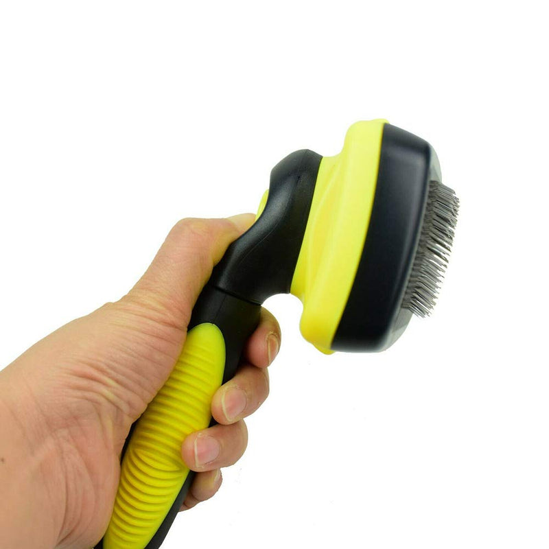 Dog Brush Professional Grooming Hair Slicker Shedding Long & Short Hair for pet Cats with Short to Long Hair, Professional Soft Cleaning Deshedding Tool - PawsPlanet Australia