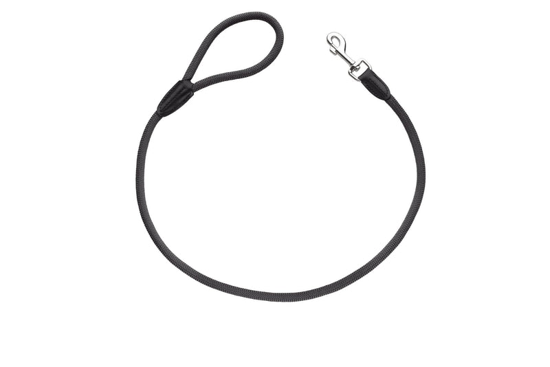 HUNTER FREESTYLE dog lead with hand strap, weatherproof, 1.0 x 110 cm, black - PawsPlanet Australia