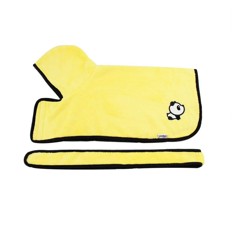 BT Bear Dog Bathrobe,Microfiber Pet Bath Towels Water-absorption Pet Bathrobe Quick Drying For Cats Puppy Small Dogs (XS: back length 33cm) XS: back length 33cm - PawsPlanet Australia