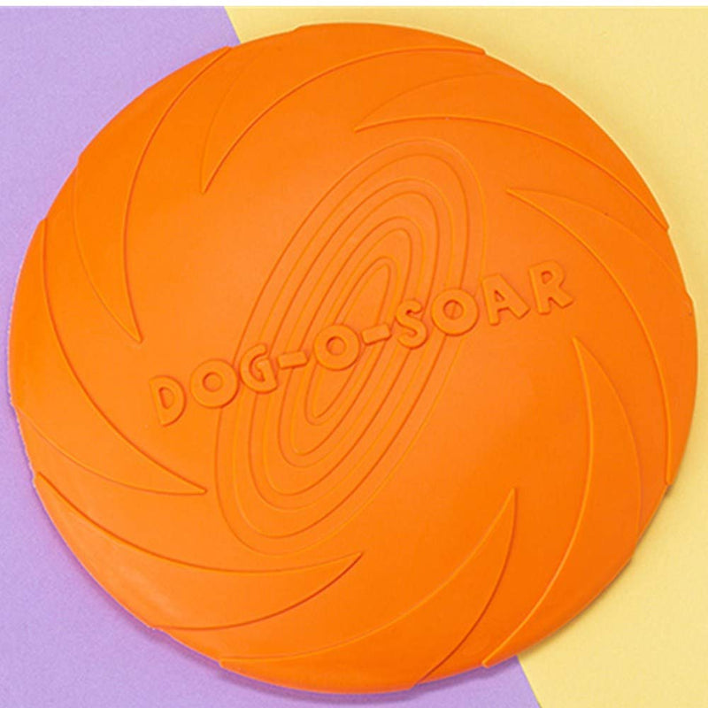 NA 2 Pcs Pet Frisbee Dog Flying Disc Toy Flying Disc Dog Pet Flying Saucer for Outdoor Interactive Fun Dog Training (S-15cm) - PawsPlanet Australia