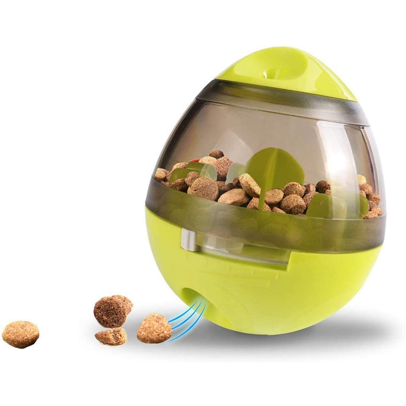 Treat Dispenser Dog Toy,Dog Treat Ball,Food Dispenser-IQ Treat Ball Interactive Feeder Dispensing Dog Toy for Dogs & Cats Funny Puzzle Food Ball - PawsPlanet Australia