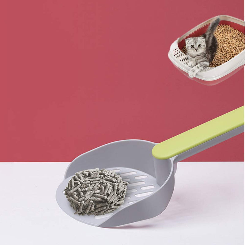 Ceasyde Cat Litter Scoop, Premium ABS Plastic Made Cat Litter Scoop for Most Kind of Cat Litter, Cat Litter Box and Scooper Holder, Durable and Easy to Clean - PawsPlanet Australia