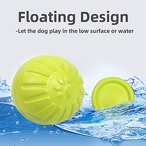 Dog Flying Discs Ring Toy & Ball on a Rope Dog Ball Toy for Water Floating, 4Pcs EVA Durable Dog Chew Toys Tug of War Interactive Outdoor Fitness Training Toys for Large and Small Dogs - PawsPlanet Australia