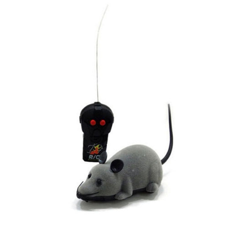 Yosoo Novelty & Fun Wireless Remote Control RC Rat Mouse Toy for Cats Dogs Pets Kid (Gray) - PawsPlanet Australia