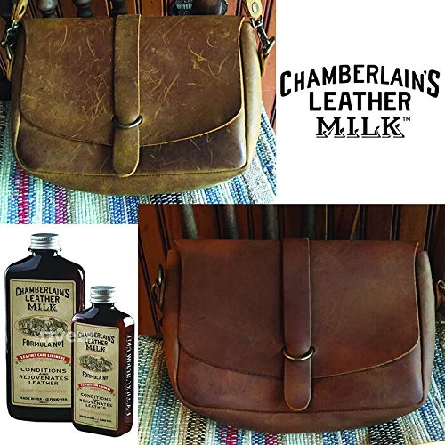 Chamberlain's Leather Milk Formula No. 1-6 - Complete Leather Care Kit, All-Natural and Non-Toxic - 2 0.18 L - PawsPlanet Australia