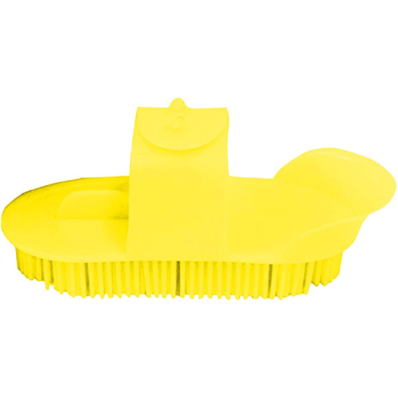 Lincoln Plastic Curry Comb - Small Pink - PawsPlanet Australia