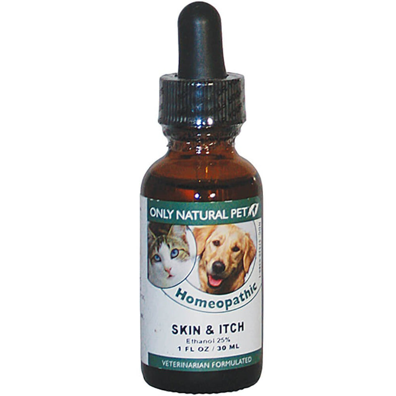 Only Natural Pet Skin & Itch Homeopathic Remedy 1 oz - PawsPlanet Australia