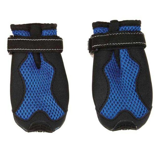 [Australia] - Casual Canine X-Treme Weather Pet Boots - Blue Medium 