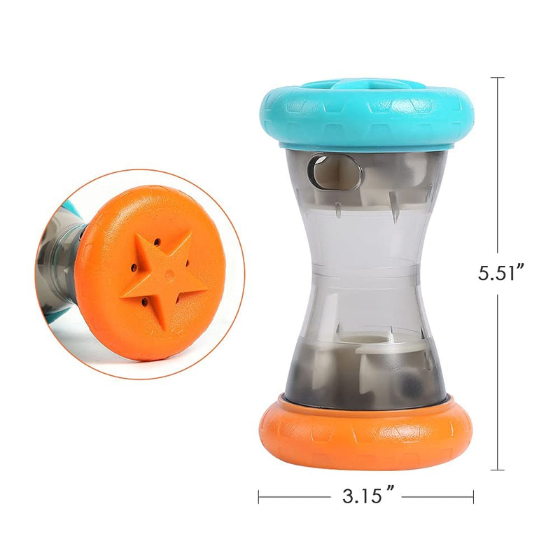 YOUMI Rolling Feeder Dog Toys, Interactive IQ Treat Ball Dog Toys, Automatic Pet Slow Feeder, Improve Dog Digestion, Mental Stimulation Treat Dispensing Puzzle Toys Visit the Store - PawsPlanet Australia