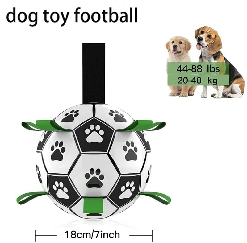 Healthman Dog Toy Balls with Straps, Interactive Dog Toy and Fun Dog Toy for Water, Garden and Outdoor (Large) L - PawsPlanet Australia