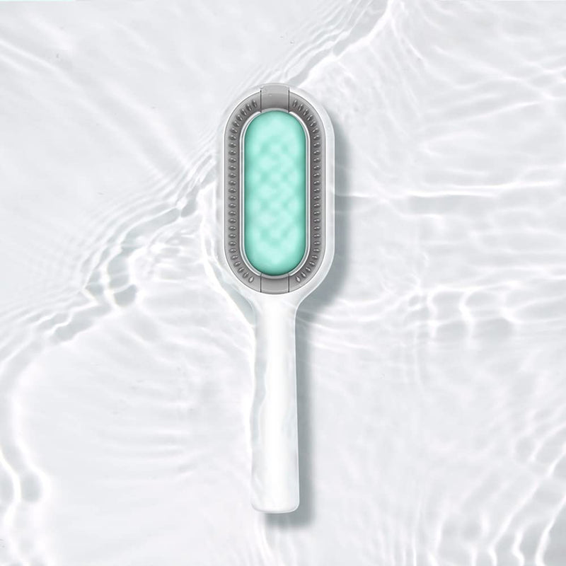 Cat brush, universal knot remover for pets, pet cleaning hair removal comb, pet hair remover pet brush, for grooming, massaging and removing loose undercoat - PawsPlanet Australia
