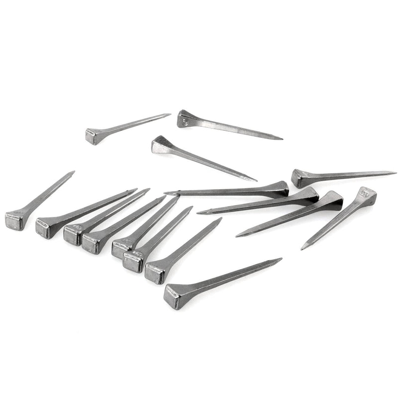 JJHXSM 30PCS Horseshoe Nails Equestrian Sport Equipment Horse Training Supplies Tool for Fixed Lead or Glass E5 51mm - PawsPlanet Australia