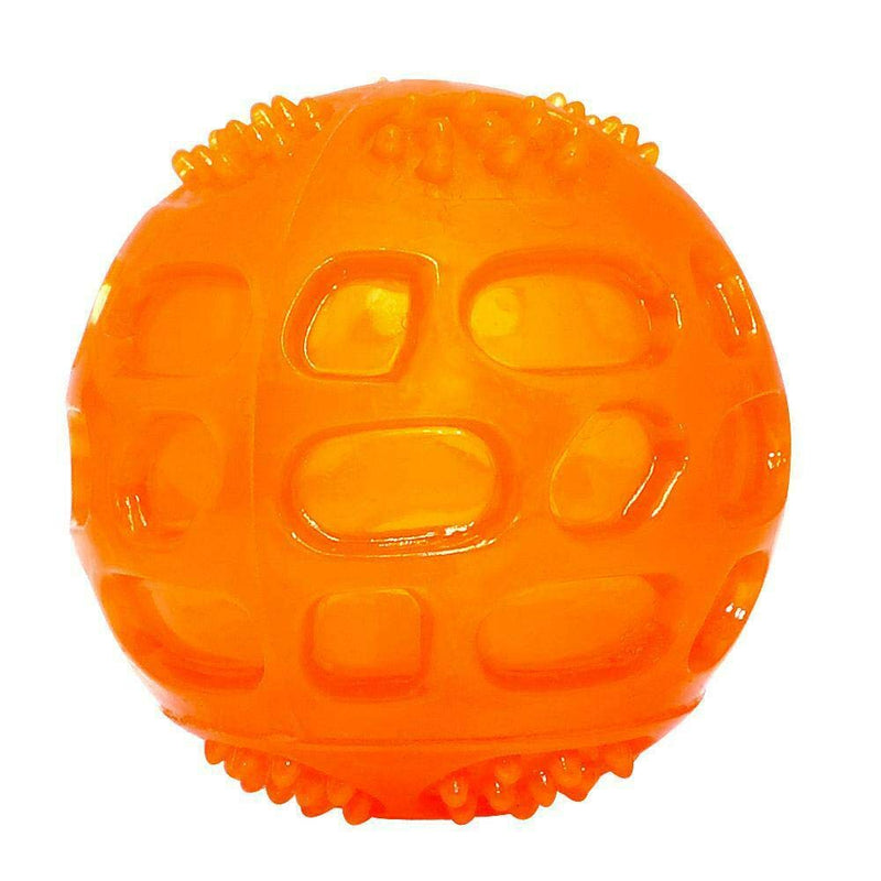 SpeedPets Dog Molar Sound Rubber Funny Squeaky Toy Pet Toys (Orange) Orange - PawsPlanet Australia