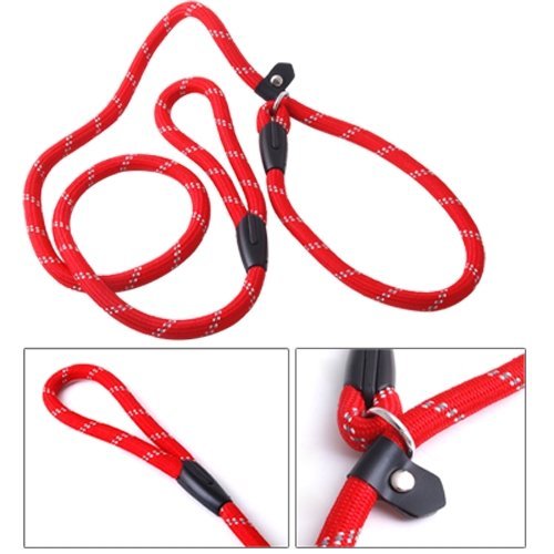 [Australia] - TOPWEL Pet Dog Nylon Adjustable Loop Slip Leash Rope Lead 1.2m 