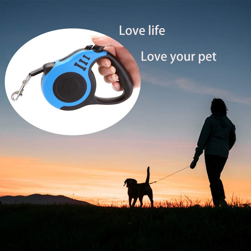 Retractable Dog Lead Extending Leash Tape 16.5FT（5M） Weight limit of 33Ibs | Dog Safety Belt for Car-Dog Seat Belt for Car -Dog Car Harness （3pcs） - PawsPlanet Australia