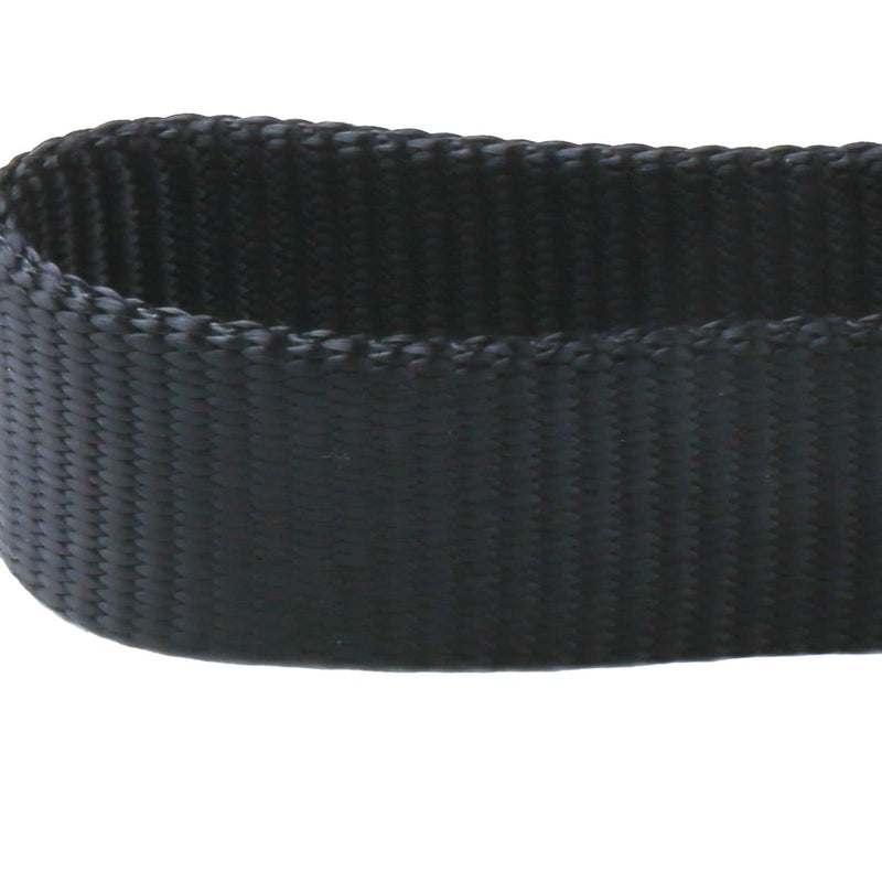 Cyclpet Nylon Adjustable Martingale Dog Collars,Comfort and Silky Training Dog Collar with Heavy Duty Clip for Active Dogs. Black Medium - PawsPlanet Australia
