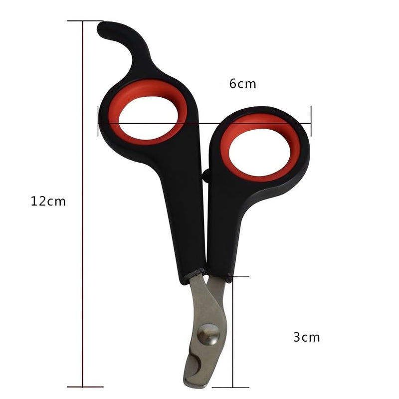 Redreo claw care for cats, claw scissors, cat scissors great for beginners, claw scissors for small animals, safety claw cutter - PawsPlanet Australia
