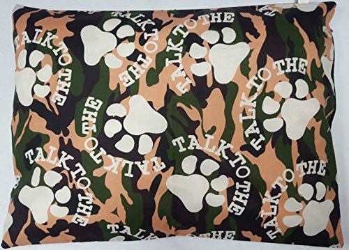 Comfort-Style PACK OF 2 ~ Dog Bed Pillows of your own CHOICE Random Designs (COVER + PILLOW, Medium 18" x 28") COVER + PILLOW Medium 18" x 28" - PawsPlanet Australia