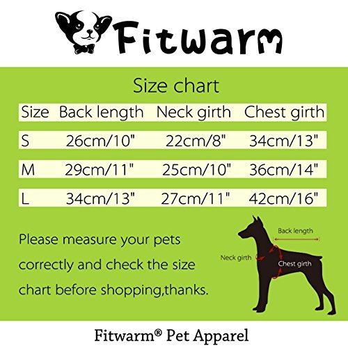 [Australia] - Fitwarm Polka Dot Dog Shirts Pet Clothes Cat Polo Apparel XXXL (Chest24" Back19") 