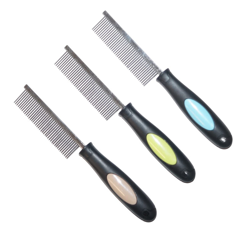 Dog comb, cat comb, fur comb, flea comb, cat fur brush, care comb, 22 cm long - PawsPlanet Australia