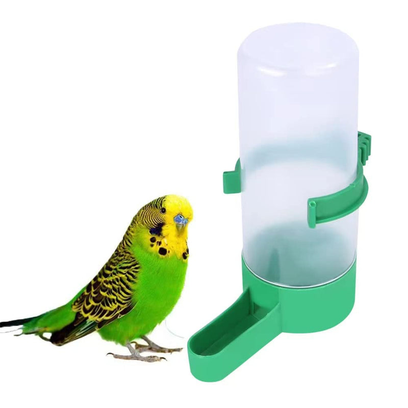NA 4Pcs Bird Water Bottles Automatic Bird Food Water Dispensers Hanging Bird Waterers Plastic Bird Drinker Containers for Parrot Cage Accessories - PawsPlanet Australia