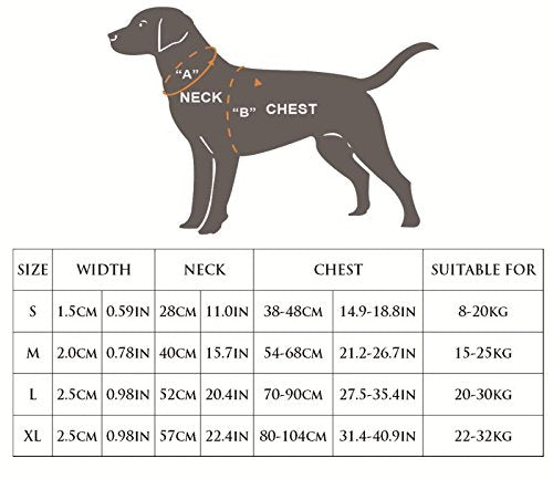 BPS® dog harness, adjustable, 4 sizes to choose from for small and medium-sized dogs, L red - PawsPlanet Australia
