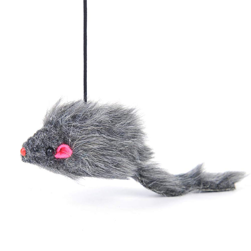 A-Door-Able Cat Toy, Teaser and Exerciser for Cat Door Hanging Pet Toy Living Room Pet Cat Mouse Toy Easy Install Flutter Teaser Cage Window Sear Multifunction Hanging Kitten Toys Grey - PawsPlanet Australia