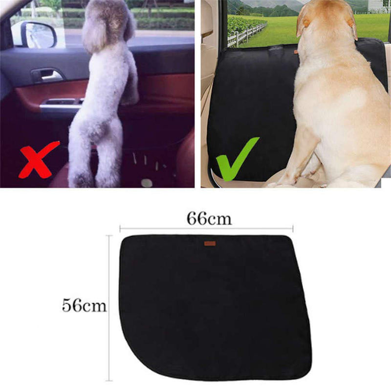 [Australia] - DogLemi 2 Pcs Car Door Protector for Dogs, Anti-Scratch Dog Car Door Cover, Waterproof Oxford Vehicle Door Guards for Cars SUV Pet Travel Gray (1 for Each Side) 