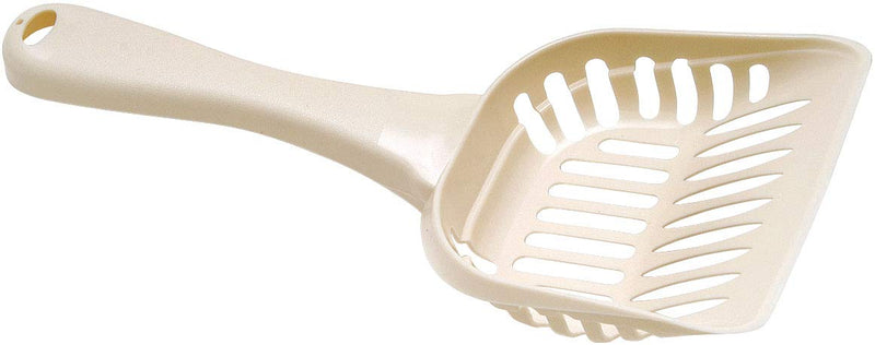 Doskocil Petmate Litter Scoop w/Microban Large Bleached Linen - PawsPlanet Australia