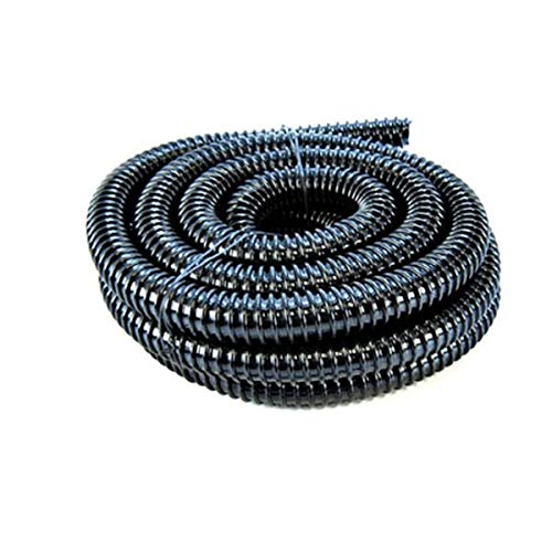 Pisces 0.75in (20mm) Corrugated Black Pond Flexi-Hose (by the metre) - PawsPlanet Australia