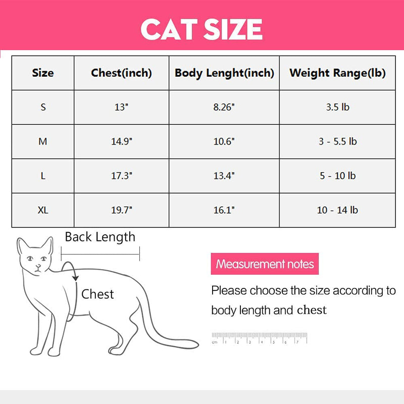 Anlitent Soft Cat Professional Recovery Suit for Abdominal Wounds, Outdoor Fits Indoor Cat Clothing E-Collar Alternative for Kitten Kitty After Surgery, Period of Medication Cute S Green - PawsPlanet Australia