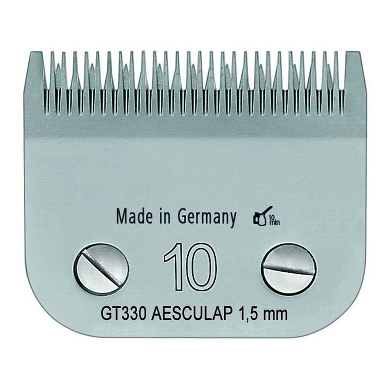 Kerbl GT330 SnapOn Aesculap shaving heads, 10 shaving heads, 1.5mm cutting length, 50 pieces - PawsPlanet Australia