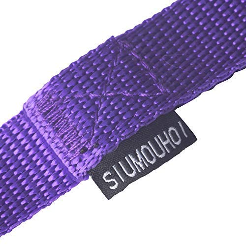 [Australia] - Siumouhoi Dog/Puppy Obedience Recall Training Agility Lead-15 ft 20 ft 30 ft 40 ft 50 ft Long Leash -for Training Leash, Play, Safety, Camping,or Backyard 15Feet Purple 