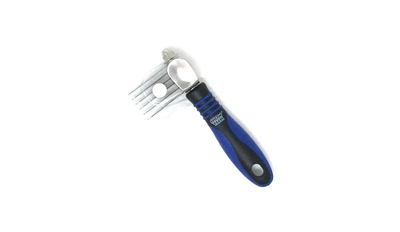Show Tech detangler with 6 blades approx. 3cm long - PawsPlanet Australia