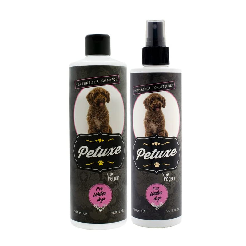 Petuxe Pet Pack Shampoo + Conditioner for Water Dogs - Vegan - Deep Wash - PawsPlanet Australia