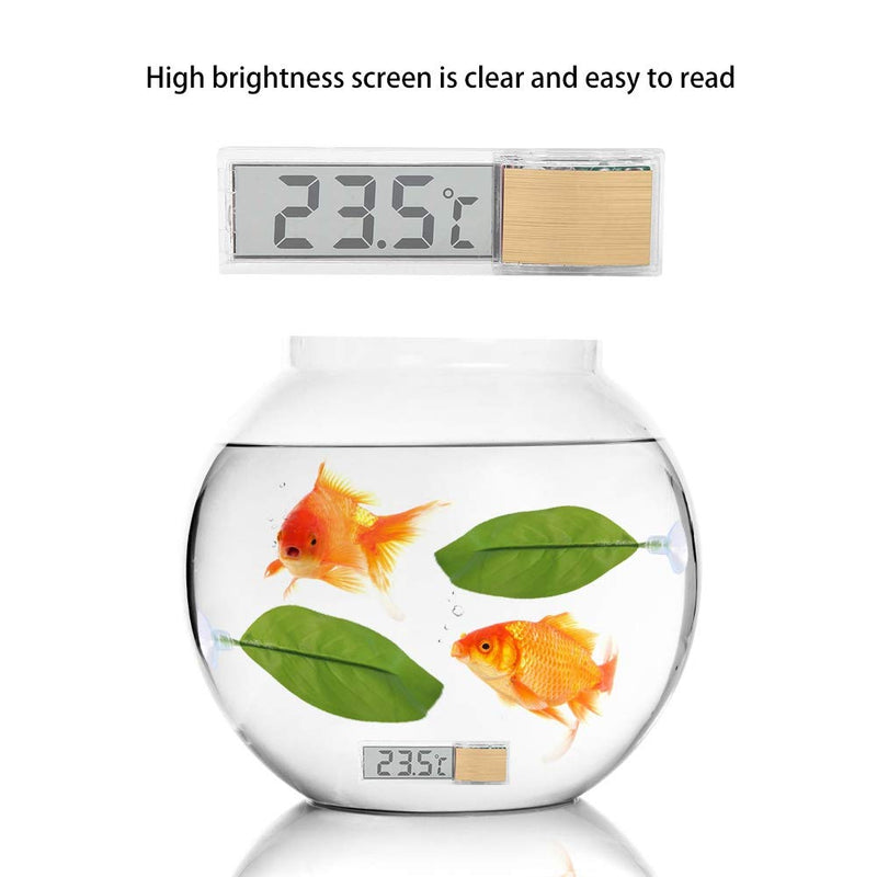 Junluck Lightweight Anti-Aging Digital Thermometer, Water Thermometer, Small Size for Aquarium Fish Tank - PawsPlanet Australia