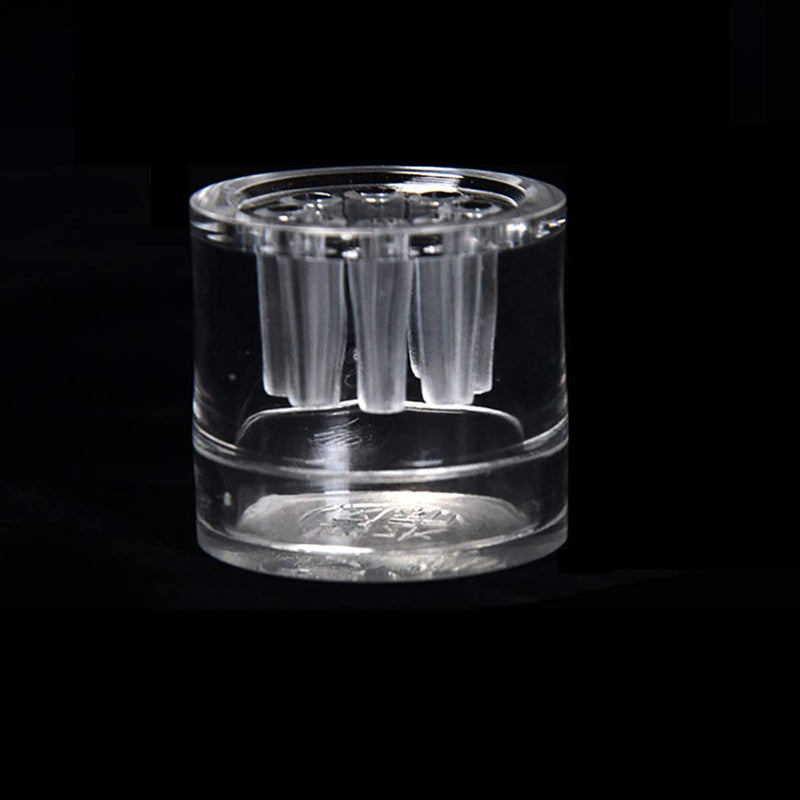 Guador Planaria Trap Clear Crystal Glass 2 and 3 Holes Pest Leech Catcher Acrylic 8 Holes Worm Trap 4 Pieces for Flatworm Turbellaria Snail Fish Prawn Vivarium Tanks Cleaner Accessories Tool - PawsPlanet Australia