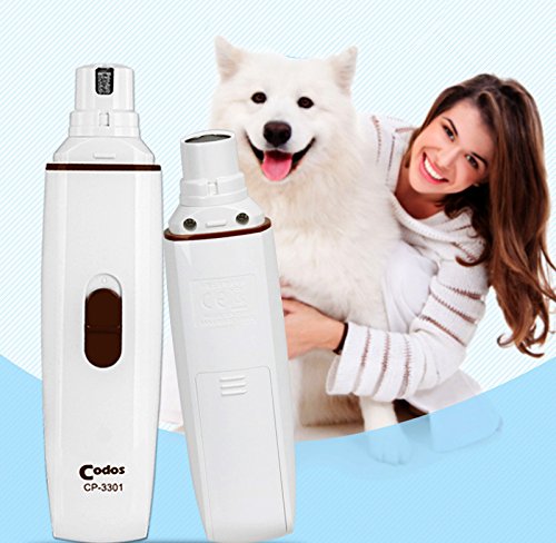 YAVOCOS Professional Dog Electric Claw Nail Grooming Tool Pet Toenail Paws Grinder Clipper Cutter Auto Pedicure Equipment For Animal - PawsPlanet Australia