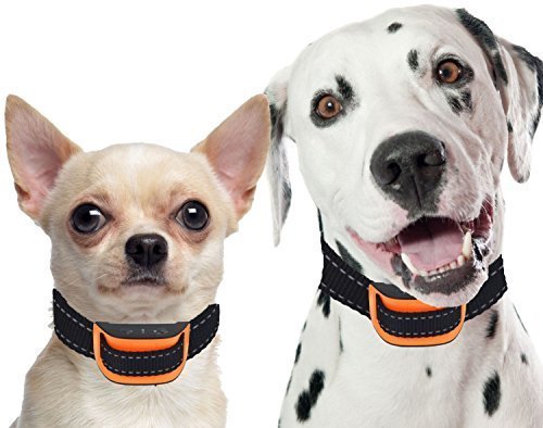 [Australia] - VEBE No Bark Training Collar for Dogs, Beep and Vibration, NO Shock, Collar Dog Bark Control Collar Extremely Effective Stop Barking Anti Bark Collar- 7 Different Bark Sensitivity Levels 