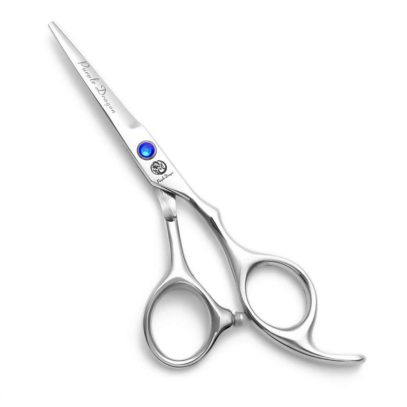 Purple Dragon 4“/5"/5.5"/6"/6.5"/7"/7.5"/8"/9"/10" Sharp Edge Salon Hair Cutting Shears - Pet/Dog Grooming Scissors with Bag - Perfect for Barber or Pet Groomer 4 inch - PawsPlanet Australia