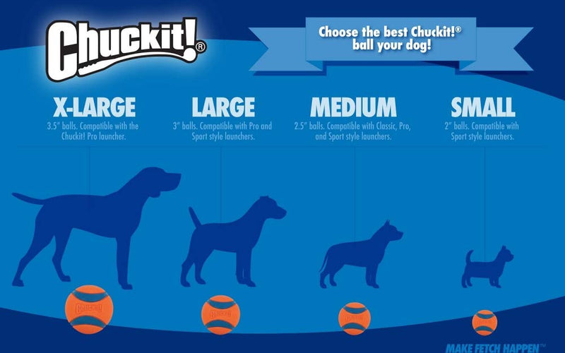 Chuckit! Tennis Ball Small 2-Pack - PawsPlanet Australia