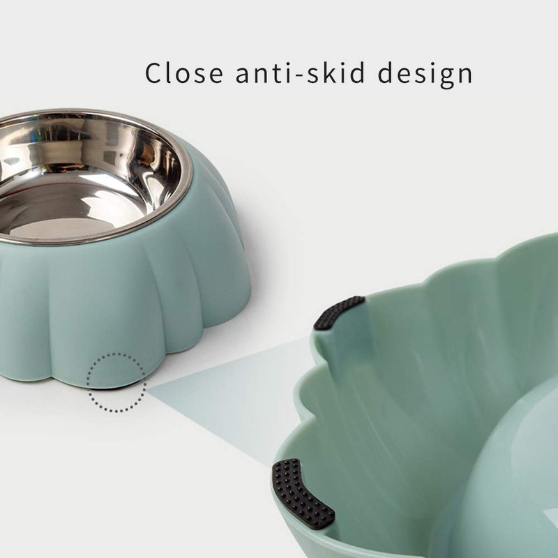 Stainless Steel Dog Bowl, Cat Bowls and Pet Bowls, Non-Slip, Anti-rollover and Rust Resistant Feeding Bowls for Food and Water for Puppies and Cats - PawsPlanet Australia