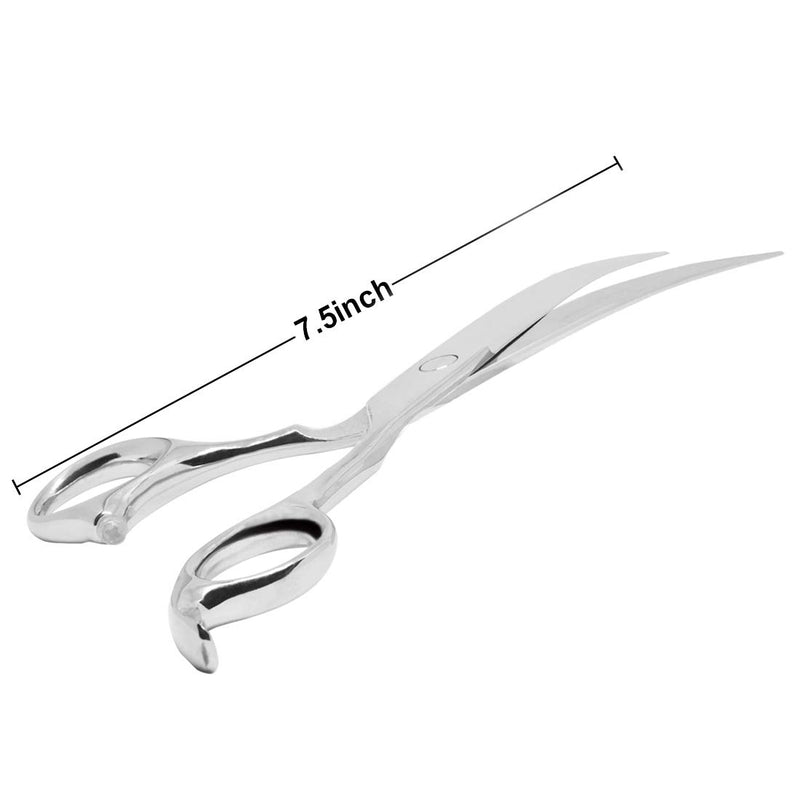 Pet Grooming Scissors,Dog Cat Hair Shears Made of Japanese Stainless Steel,Straight Curved Thinning Blade,Lightweight, Fashionable and Durable - PawsPlanet Australia