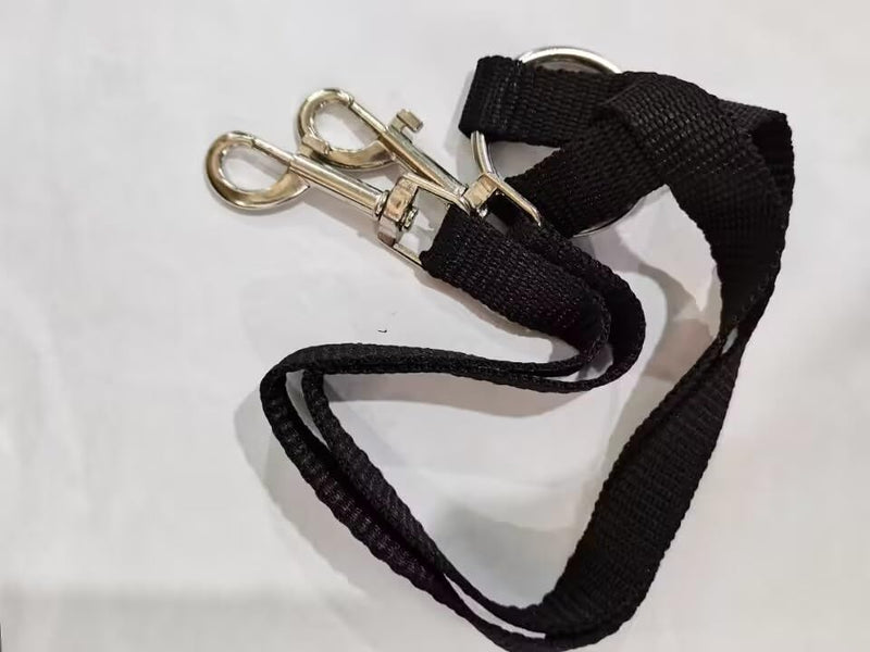 Hands-free leash, dog leash, double dog leash, nylon dog leash, no tangling, 360° rotating splitter double leash for two dogs, for small medium and large dogs running training - PawsPlanet Australia
