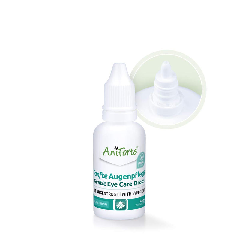 Eye Care Fluid for Dogs and Cats 30ml - 100% Natural Eye Drops fluid, Eye-Care and Tear Stain Remover - PawsPlanet Australia