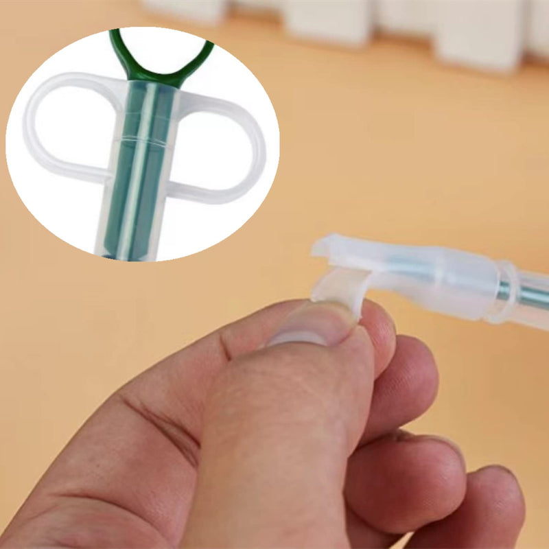 通用 2 Pieces Pet Pill Syringe Plastic Soft Tip Syringe Dog Piller Pill Gun Tablet Feeder Pill Putter Syringe Use for Cats Dogs Pill - PawsPlanet Australia