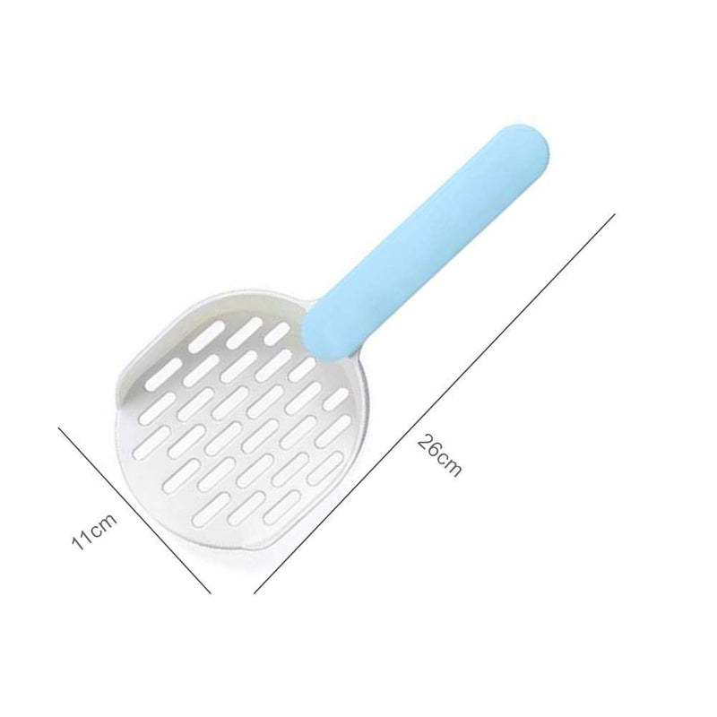 JINGUWU Cat Litter Scoop, Premium ABS Plastic Cat Litter Scoop Fit for Most Kind of Cat Litter, Cat Litter Box and Scooper Holder, Durable and Easy to Clean - PawsPlanet Australia