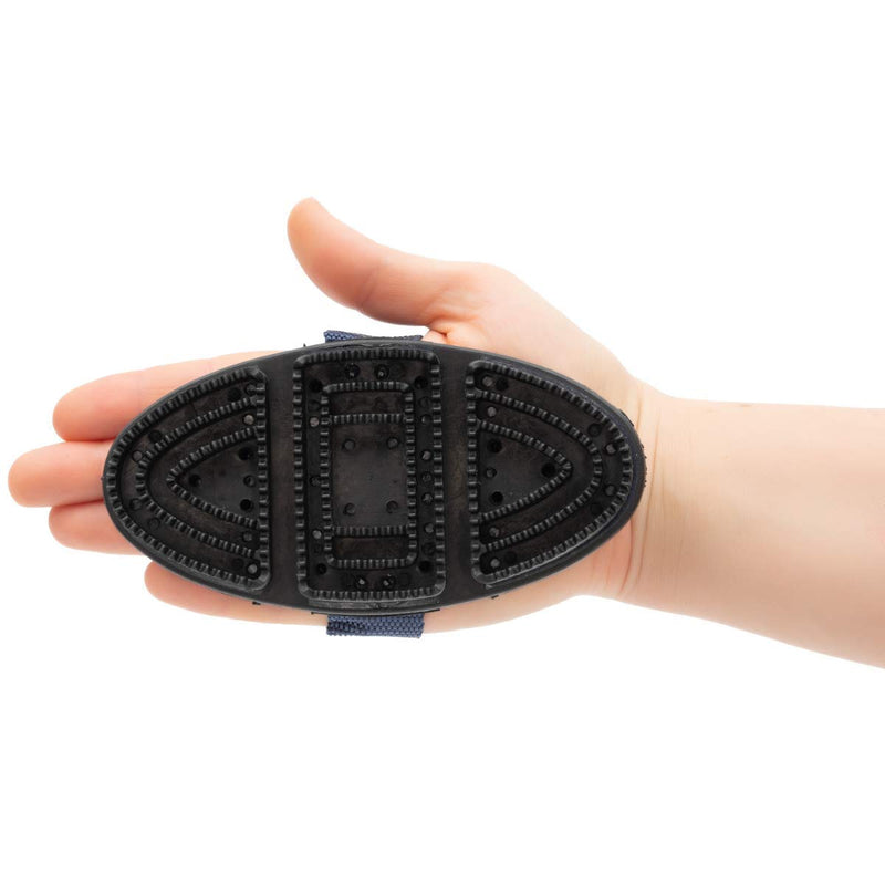 Animalon short hair curry comb LARGE for dogs| Shedding helper for dogs | Innovative dog brush for gentle grooming (small curry comb, blue) small curry comb - PawsPlanet Australia