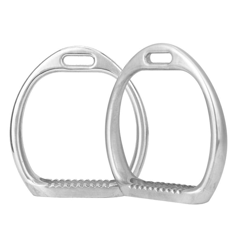 Pssopp 1Pair of Aluminum Kids Lightweight Stirrups Pad Equestrian Sports Horse Riding Saddle Children Stirrups for Saddle Safety - PawsPlanet Australia