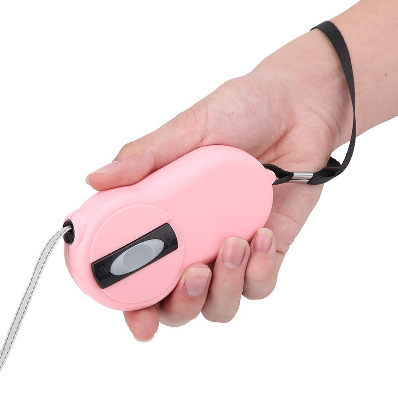Retractable dog leash, high-performance dog leash, 360° tangle-free dog leash, one-hand brake, break, lock dog leash with non-slip handle, perfect for small dogs (pink). - PawsPlanet Australia